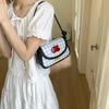 Korean version of fashion hand-carried small square bag women's 2025 summer new plaid small square bag versatile casual shoulder messenger bag