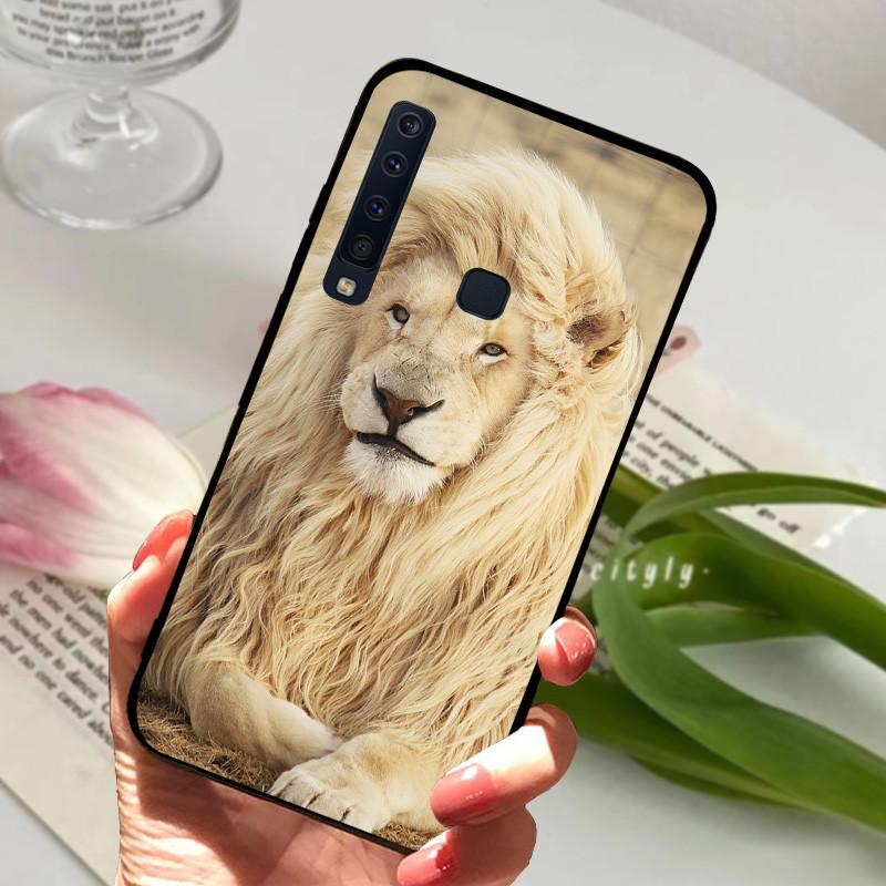 Für Samsung Galaxy A9 2018 Hülle SM-A920F Weiches Silikon Tiere Bemalte Rückseite Handyhülle Für Samsung A 9 A9 A7 2018 Coque