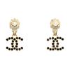 Metal Earrings Women's Gold ABC446-B15850-NV516