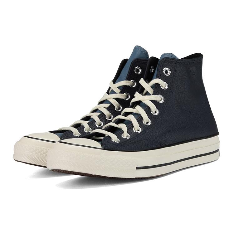 Chuck 70 Converse Pelle High 'Colorblock - Blu Ossidiana' 169581C