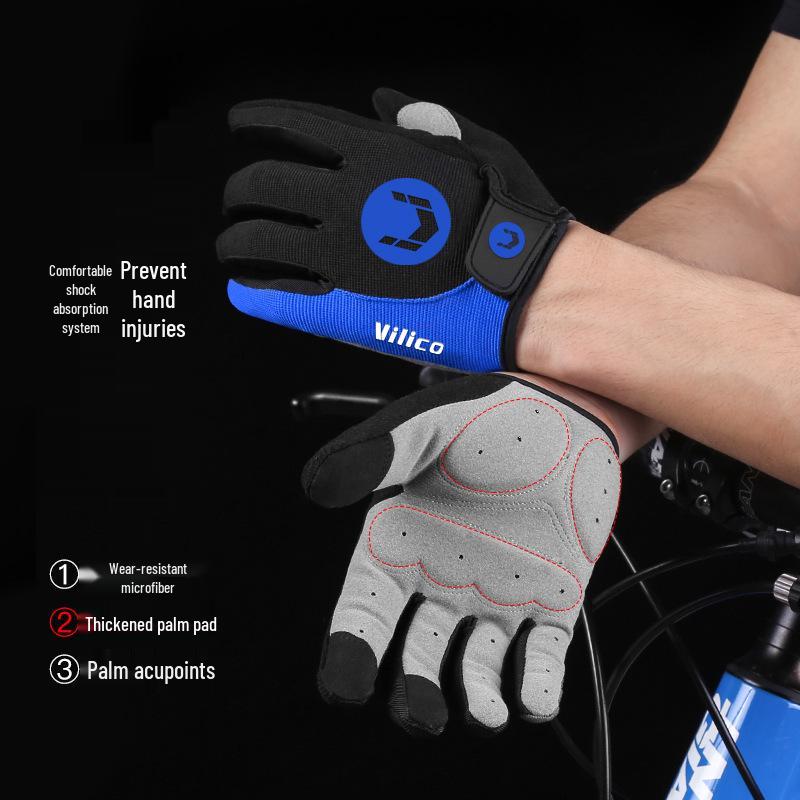 Breathable Men's and Women's Cycling & Motorcycle Touchscreen Gloves