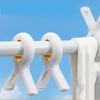 5 Pcs/set Large Heavy Duty Plastic Laundry Clips for Windproof Bedding Drying, Non-Slip Hangers for Clothes and Mosquito Nets