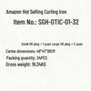 Automatic Curling Iron - Damage-Free, Negative Ion for Large Waves & Curls