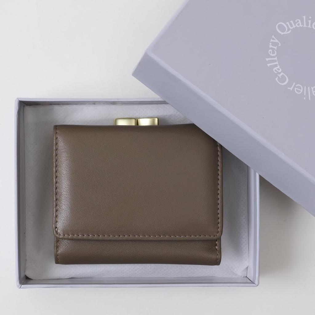 Gallery Qualier Perfect Ethiopian Highland Sheep by Expert Leather Wallet with Clasp Closure and Frog Made In Genuine Sheepskin and Nappa Product