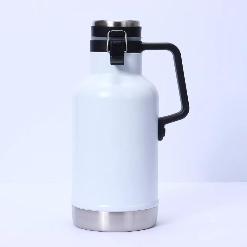 1900ml Stainless Steel Thermos Large Capacity Outdoor Travel Beer Bucket Keep Cold kettle Portable Vacuum Flask Insulated Bottle