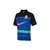 Polo Shirts Men's Blue Polo Collar Moderate Straight Fit DM7918-480