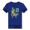 Christmas Dinosaur Tree Rex Pajamas Unisex Boys Xmas Lights TShirt Gift Cute Dino Wear Xmas Lights Graphic Tee Top Family Matching