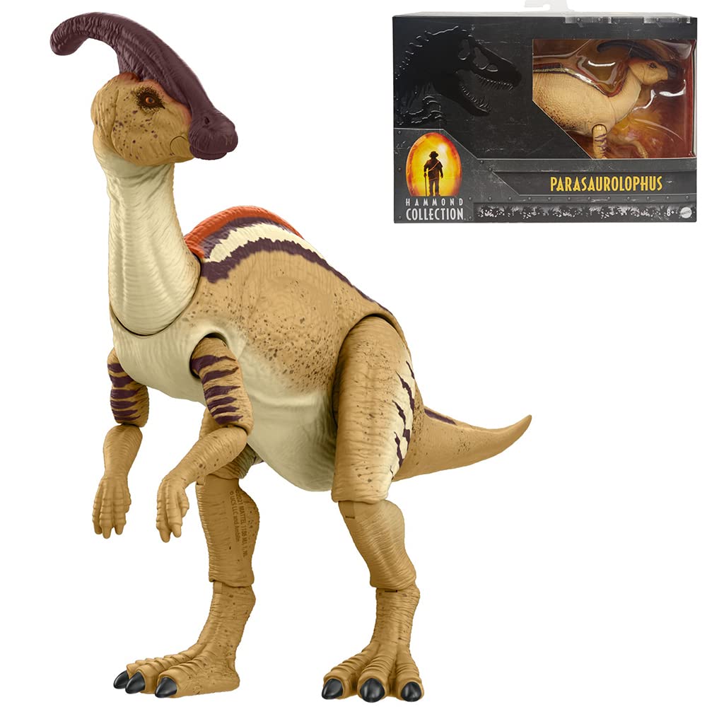 

Mattel JURASSIC WORLD Lost Park Hammond Collection Паразауролофы возрастом лет и HFG70 Brown Small World/Jurassic [8 вверх]