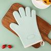 Silicone Oven Mitts Heat Resistant Anti-scald Gloves Non-slip Grip Microwave Safe Mitts