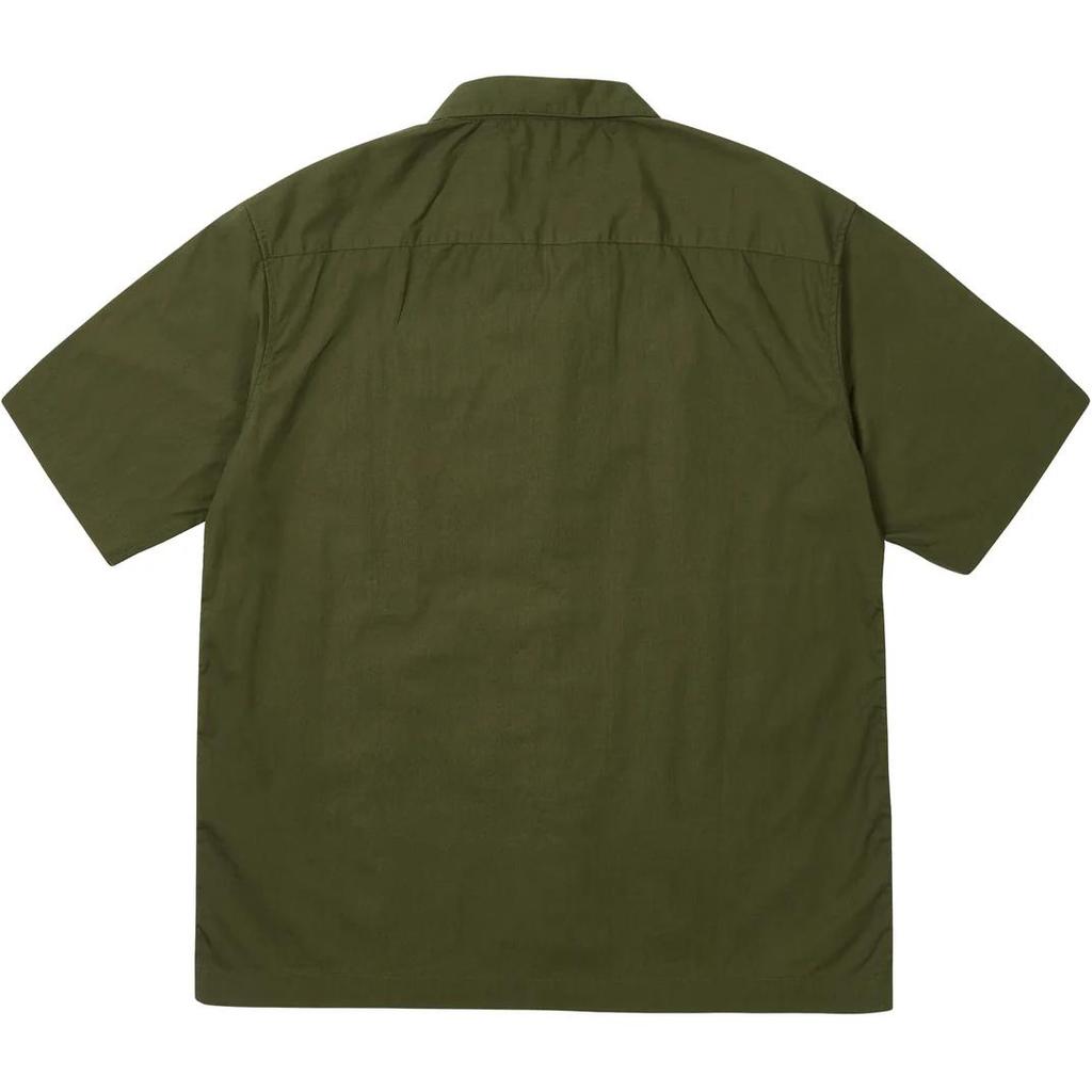 Palace Double Faced Shirt The Deep Green Unisex Tops P27SHT002