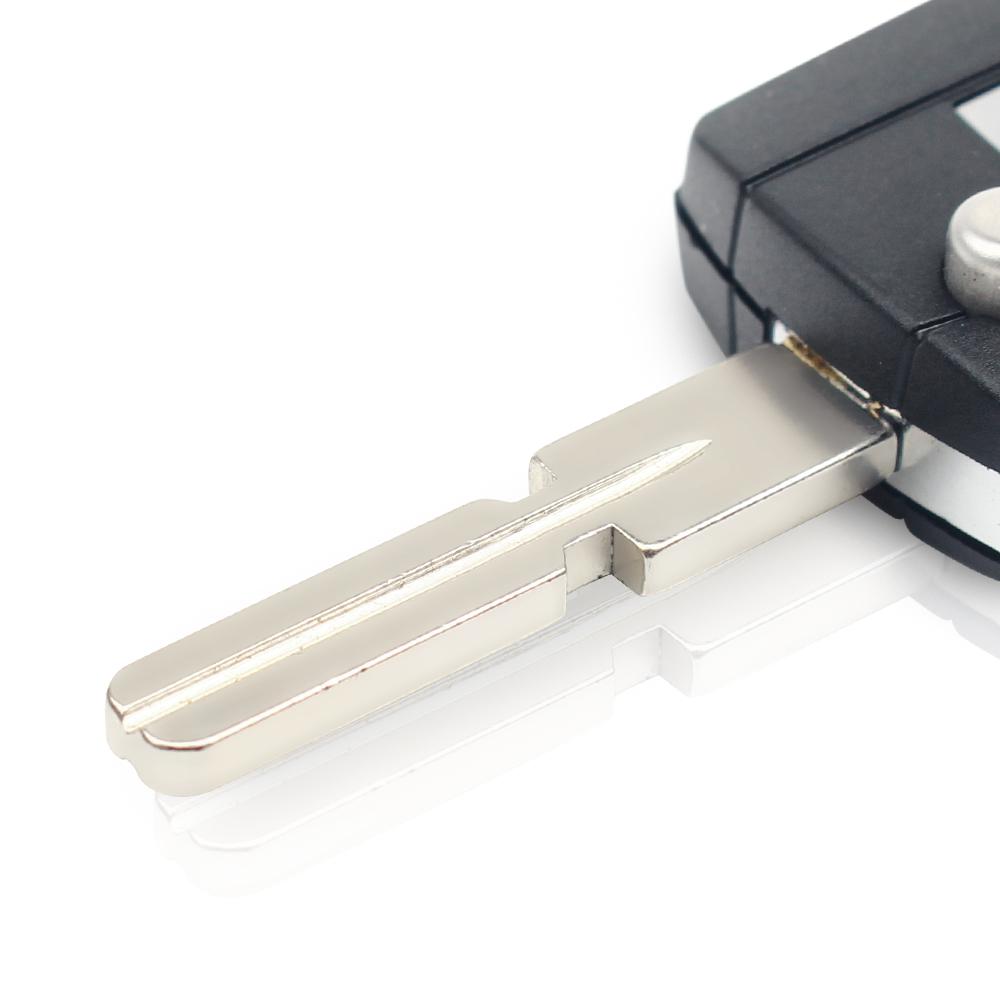 KEYYOU 3 Buttons Modified Flip Remote Key Shell Case For BMW 1 3 5 6 7 Series E81 E60 E61 E63 E64 E38 E39 E46 X3 X5 Z3 Z4 HU58