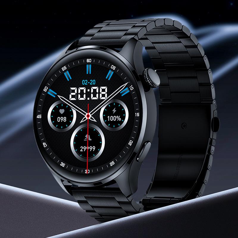 2025 GT4Pro Smartwatch: Bluetooth-Anrufe, Multifunktionale Zahlungen, Blutdruck- und Herzfrequenzmesser, Sportarmband