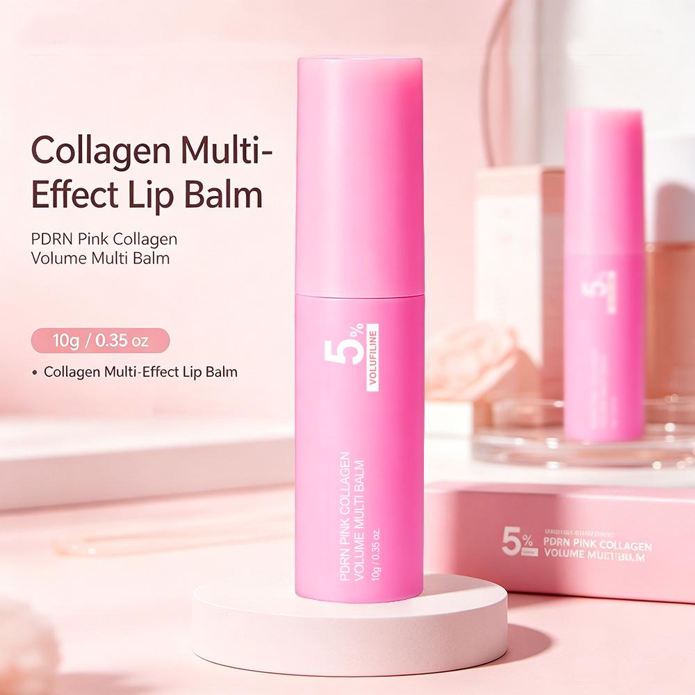 Volumizing Moisturizing Stick: Creamy Texture for Face, Neck, Lips. Pre-makeup Skincare, Long-lasting, Natural Finish.