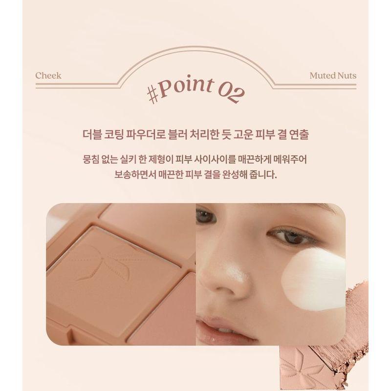 dasique - Blending Mood Cheek Muted Nuts Collection