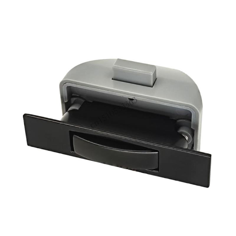 

090E Convenient Push Button Lock Mechanism Compact & Reliable Lock Catch for Mobile Homes Protect Your Valuables with Ease чорний