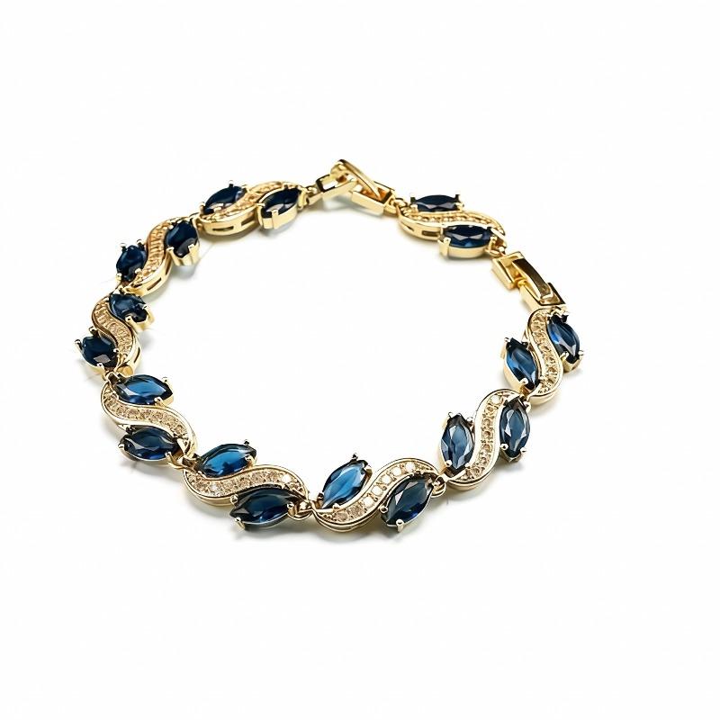 Meier Sparkling zirconia bracelet - elegant and versatile jewelry - minimalist crystal bracelet