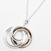 TIFFANY&Co. Collier Cercles Entrelacés 1837 Argent925/Métal Rubedo 5.13g Femmes Occasion