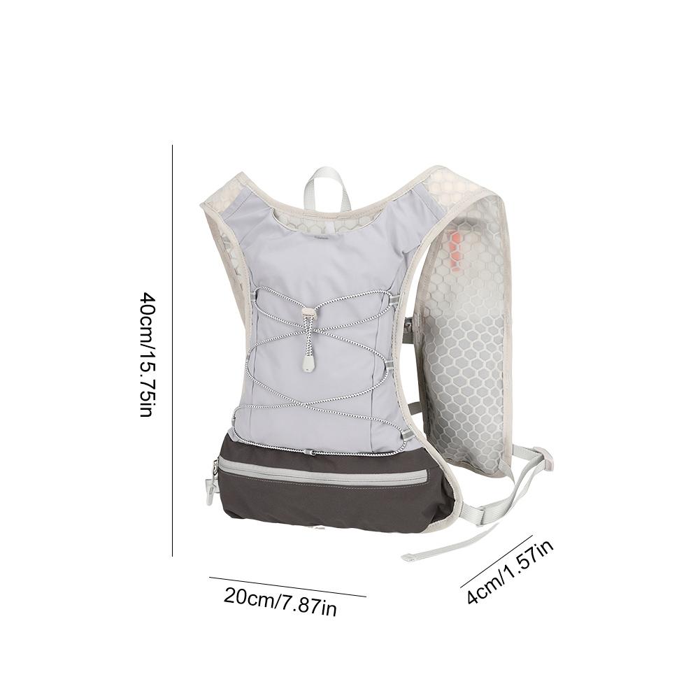 Running Hydrating Vest Backpack Ultralight Hydration Jogging Vest Men Breathable Marathon Bicycle Bag Water Bottle Running Vests