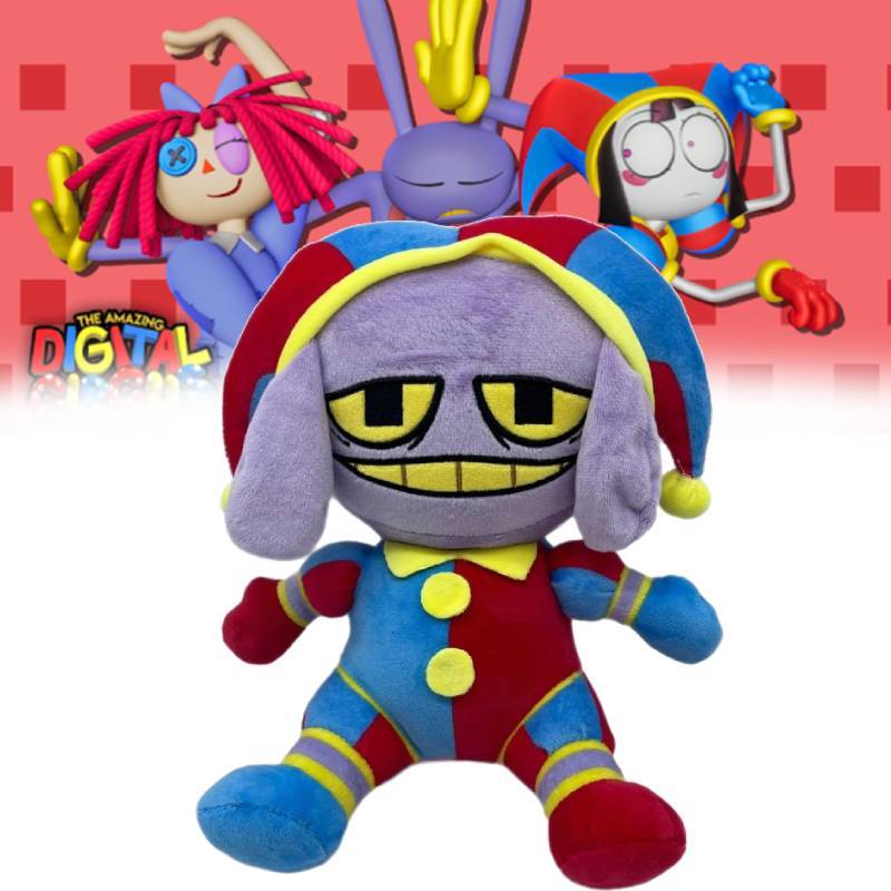 O Incrível Circo Digital Brinquedo de Pelúcia Com Personagem de Sapo Para Crianças e Colecionadores