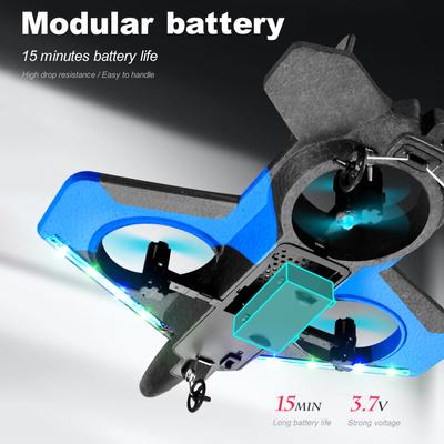 RC Airplane with Camera 480P 2.4GHz RC Plane Gliding Aircraft Flight Toys for Adults Kids Boys with