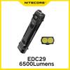 EDC29 USB-C dobíjecí EDC svítilna 6500 lumenů s OLED displejem Vestavěná 2500mAh baterie