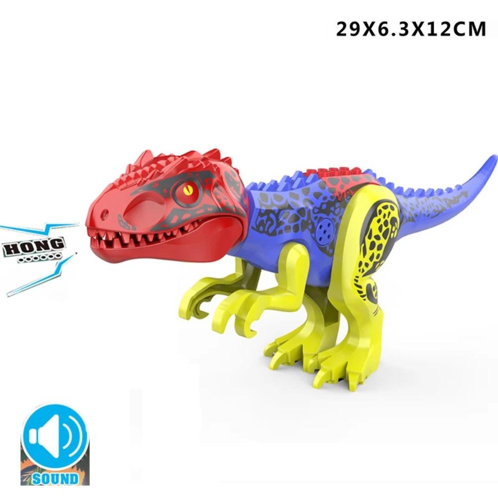 Raptor Brutal Building Jurassic Blocks World 2 MINI Figuras de Dinossauro Peças Blocos Dino Brinquedos Para Crianças Dinossauros Natal