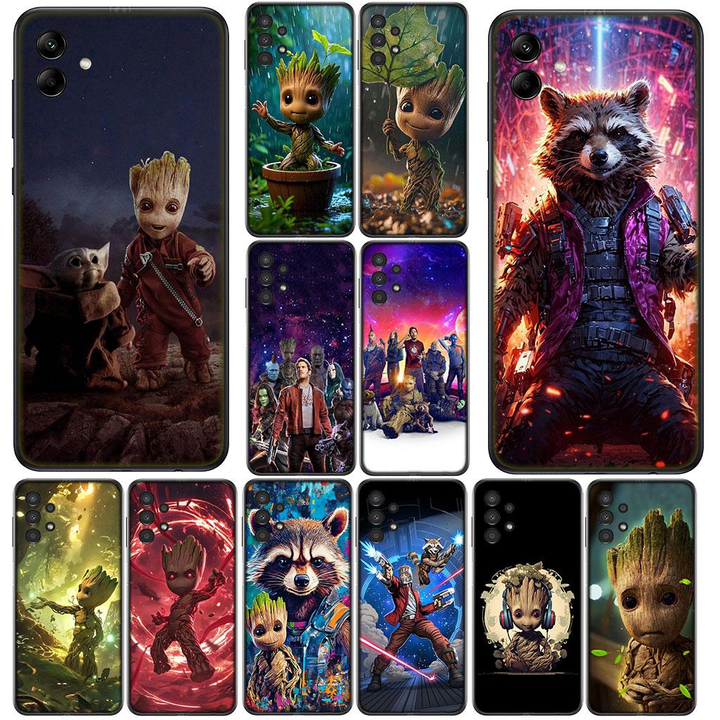 Phone Cover Guardians of the Galaxy Marvel Groots for Apple iPhone 16 15 14 11 Pro Max 7 8 Plus SE2 SE3 SE 2022 2020 Soft Case