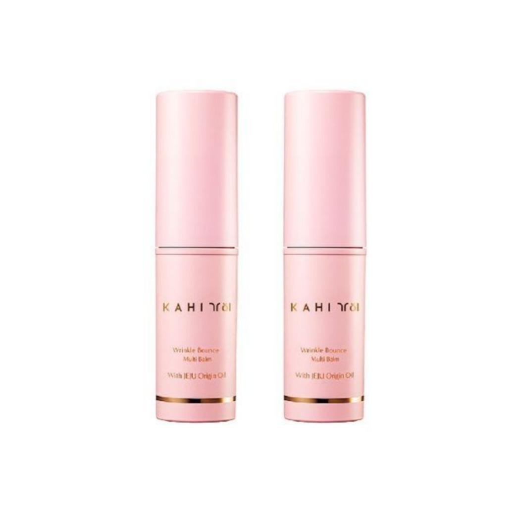 

[1+1] Kahi Wrinkle Bounce Multi Balm 9g × 2 – Moisturizing Glow & Fine Line Care Duo Set