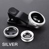 3 in 1 Fisheye Handyobjektiv Weitwinkel Zoomobjektiv Fisheye Makroobjektive Kamera-Kits Mit Clip Objektiv Auf dem Handy Für Alle Smartphones