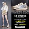Scarpe da donna Waffle autunnali e invernali con plateau in pelle, scarpe sportive e casual da studente, scarpe da donna alla moda