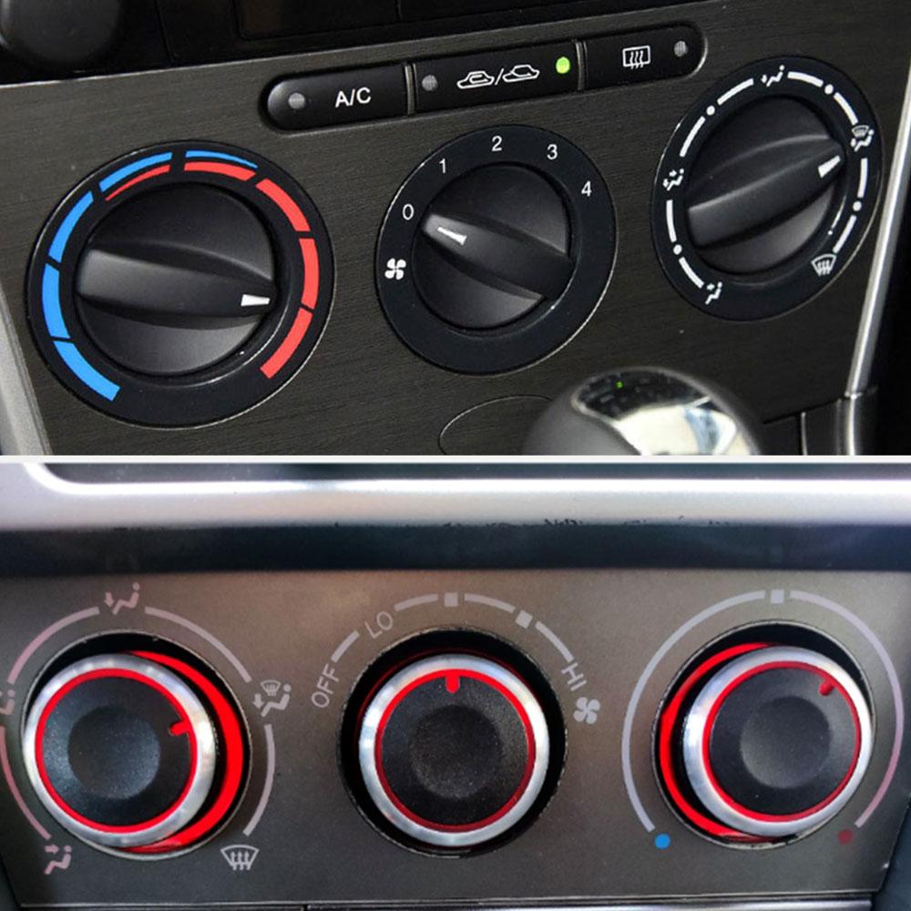 3Pcs Car Ac Knob for Toyota Old Corolla Before 2016 for BYD F3 F3R Air Conditioning Heat Control Switch Button Knobs Accessories