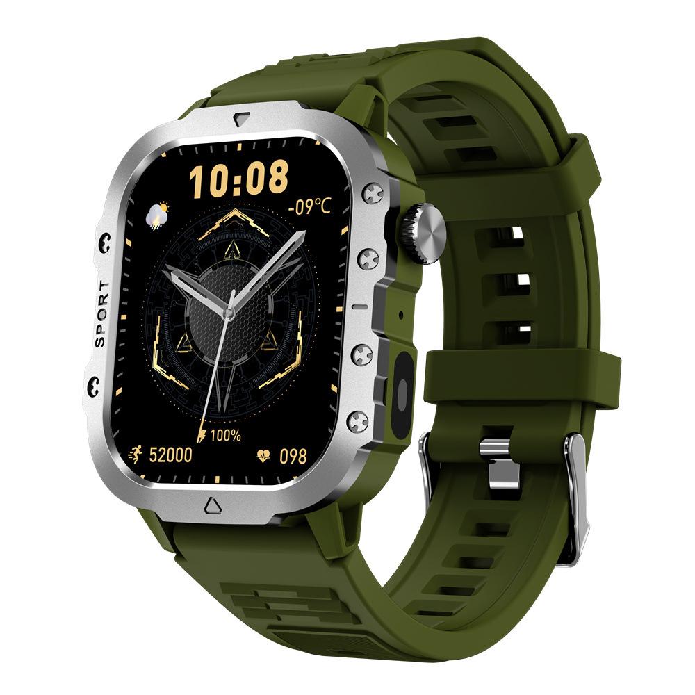 GPS Sport Smart Watch Waterproof Call Military Outdoor Flashlight Smartwatch Men Women Business Watches