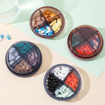 Double Layer Medicine Box Pill Storage Box Travel Pill Case Waterproof Vitamin Tablets Container Organizer Pillendoosje Pilulier
