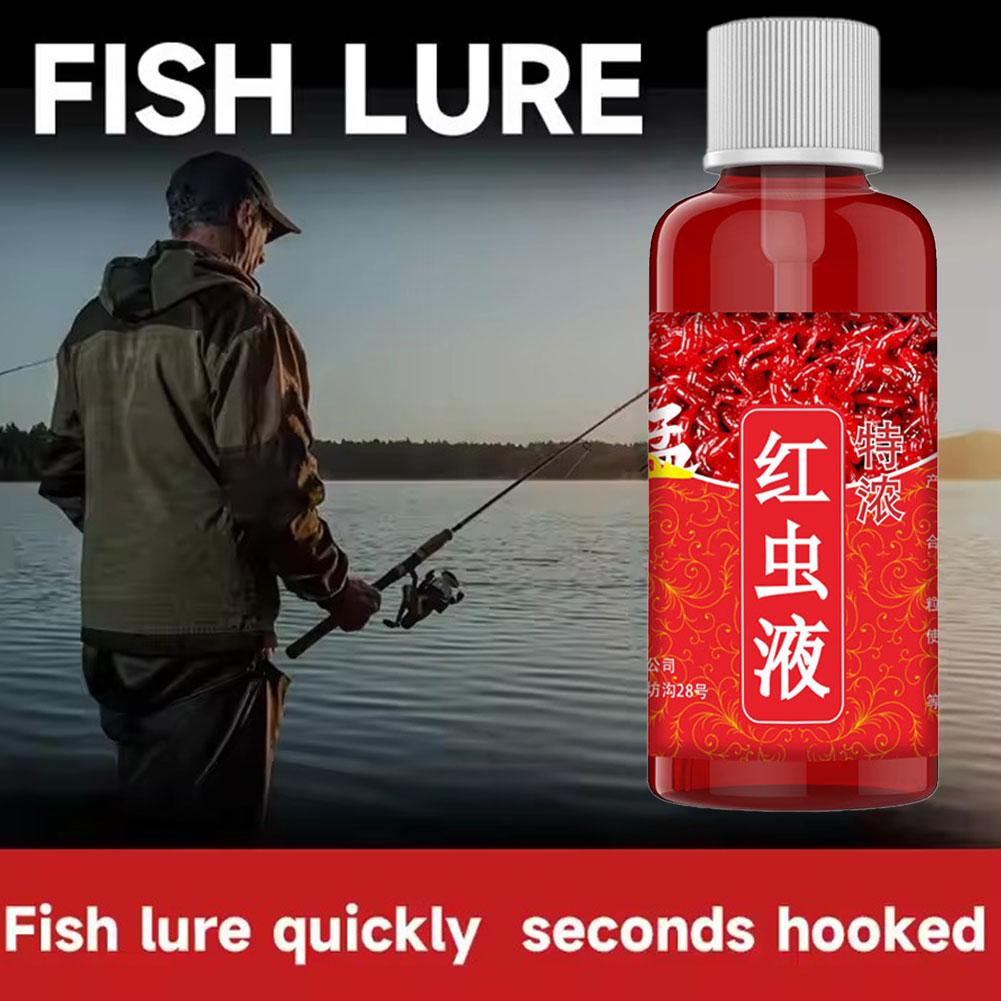 1 Stück Starker Fischlockstoff Konzentrierter Blutwurm Wurmduft Rot Spray Forellenangeln Aroma A E0X2