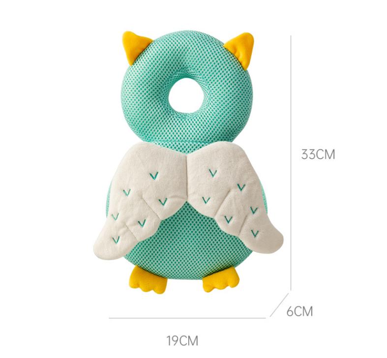 1-3T Baby Head Protector Anti-fall Cushion Back Prevent Injured Toddler Safety Pad Cartoon Security Pillows Protective Headgear