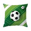 Pcs Football Illustration Singlesided Printed Pillowcase Cushion Coversuitable For Living Roombedroomcar Decoration