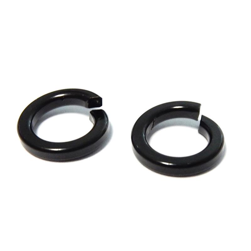 304 Stainless Steel Black Electrophoretic Spring Washer GB93 M2-M12