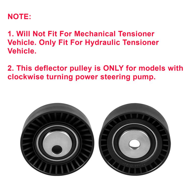 Drive Belt Tensioner Pulley & Idler Pulley for BMW E46 E39 E36 X5 E53 Z4 E85/E86 320i 323i 325i 328i 520i 523i 525i 528i 530i