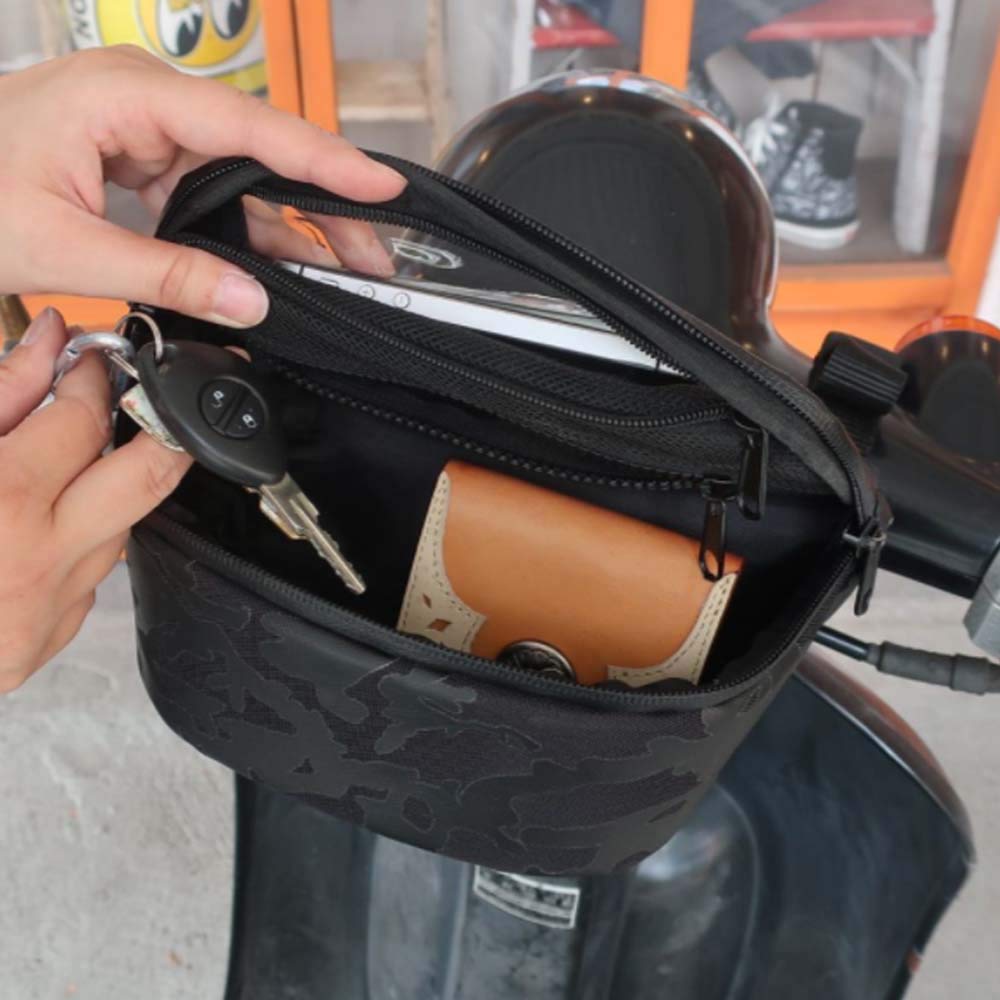SCMAP Scooter JAM'SGOLD Pouch, Black/Camouflage, JGB-928