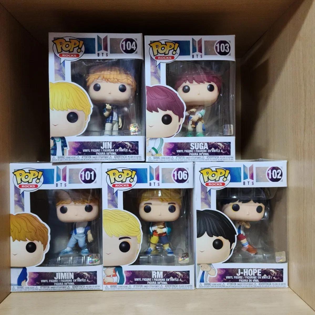 BTS Funko Pop JIN.SUGA.JIMIN