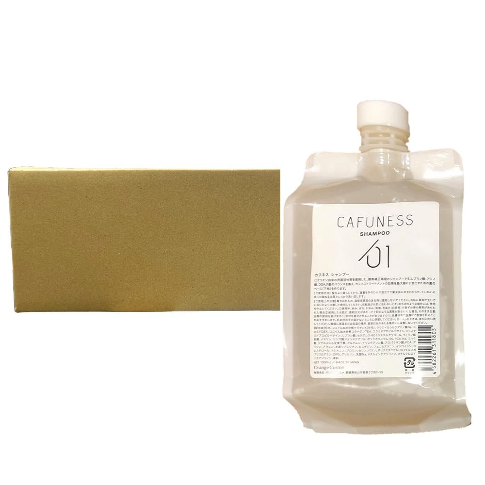 

Orange Cosmetics Cuffness Shampoo 1000ml x 12 [Case Sale]