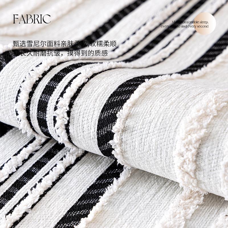 Chenier Sofa Cushion  New Four-Season Universal Seat Cushion Cream Wind Light Luxury High-End Sofa Cover
