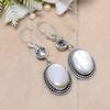 Handmade Mother Of Peral Drop Earring Jewelry 925 Solid Sterling Silver For Birthday Gift