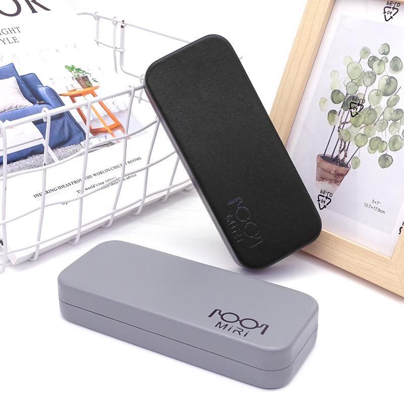 Glasses Case Student Simple Anti-pressure Iron Box High-end Myopia Glasses Case