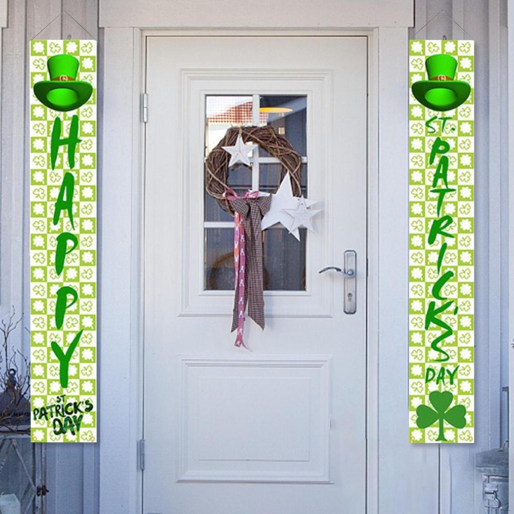 St Day Decorations Banner Porch Sign Party Wall Door Tree Favor Ornament