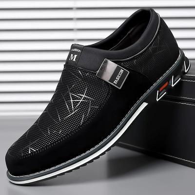 Mode Herren Freizeitschuhe aus Leder Slipper Loafer für Herren Business Markenschuhe Mann Klassische Büro Herren Flache Fahrschuhe Mokassins 2024