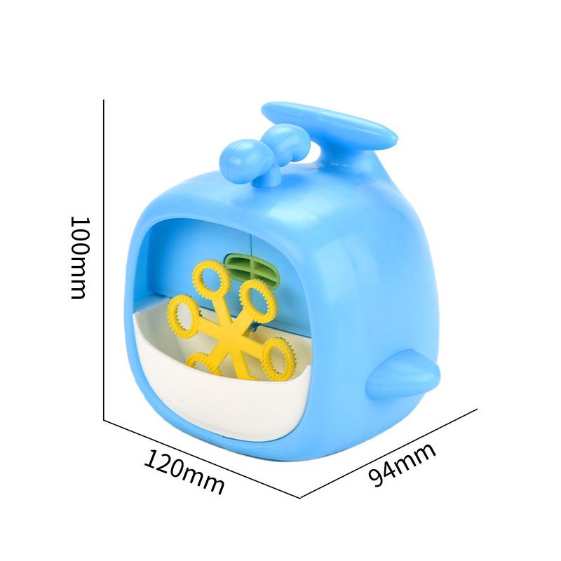 Hot Funny Bubble Machin Cartoon Dinosaur Frog Animal Magic Soap Water Bubble Blower Handheld Christmas Gifts for Kids Boys Girls