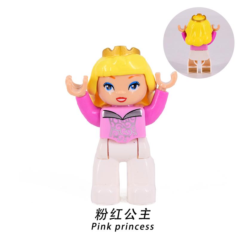 Figure Singole Pompieri Bambino Ladro Poliziotto Mamma Taglia Grande figure familiari Mattoncini mattoni Giocattoli per Bambini regali