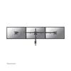 Držák plochého monitoru - NEWSTAR - FPMA-D550D3BLACK - Černý - 3 monitory - VESA 75x75