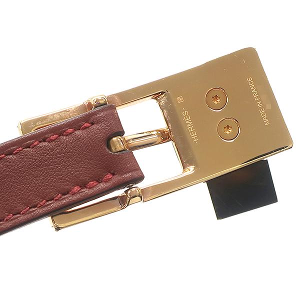 HERMES - lucky 15belt Vaux Swift/Epsom Array